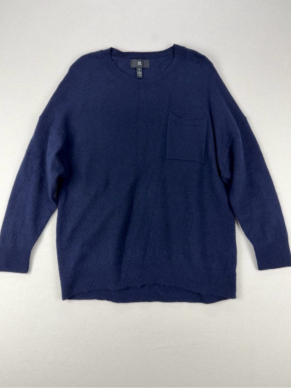 Banana Republic Caro Oversized Lightweight Cashmere Sweater Crewneck Size Medium